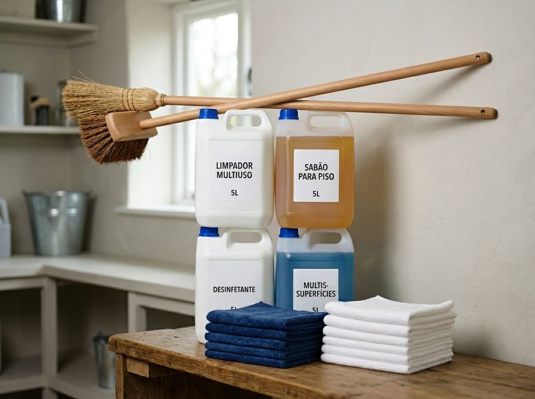 Produtos de limpeza